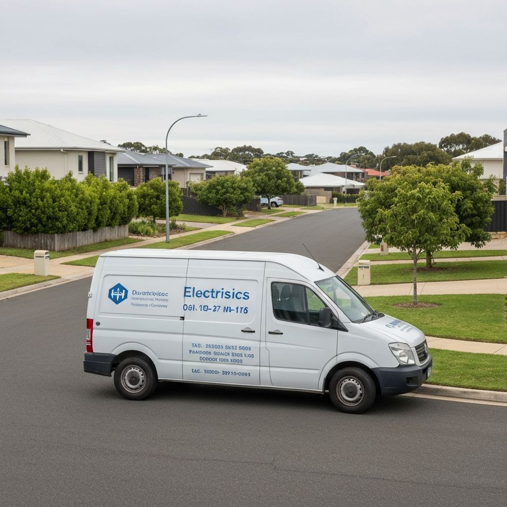 Electrician service van
