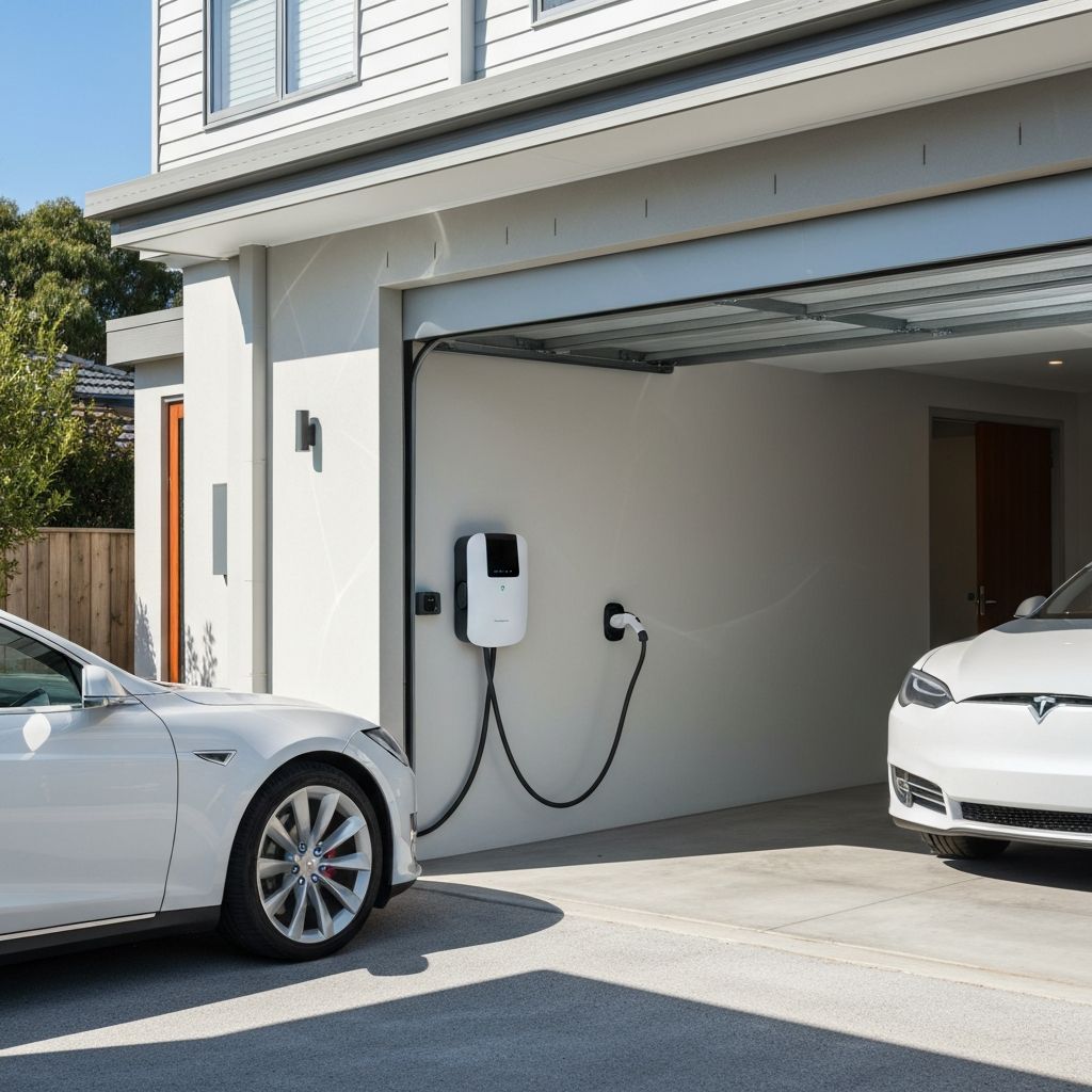 Electric vehicle charging at home