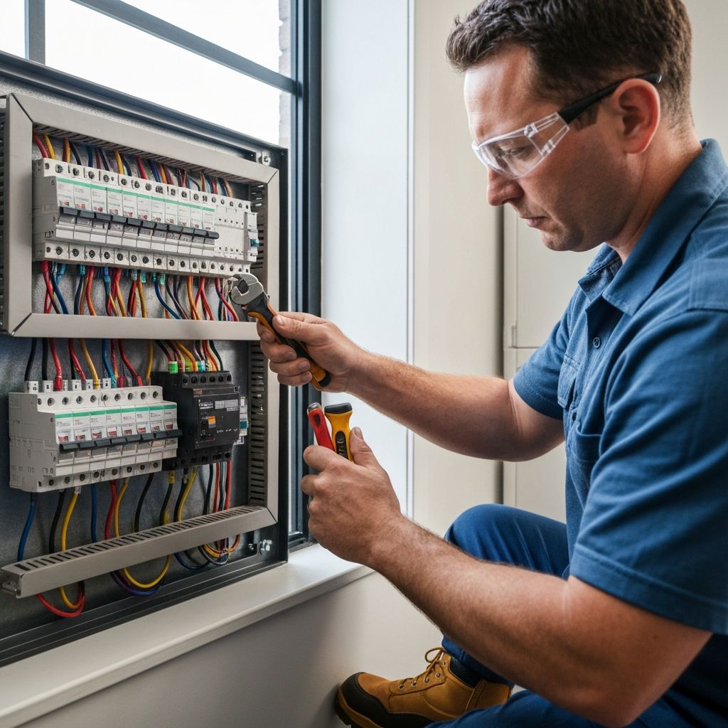 Switchboard upgrade work